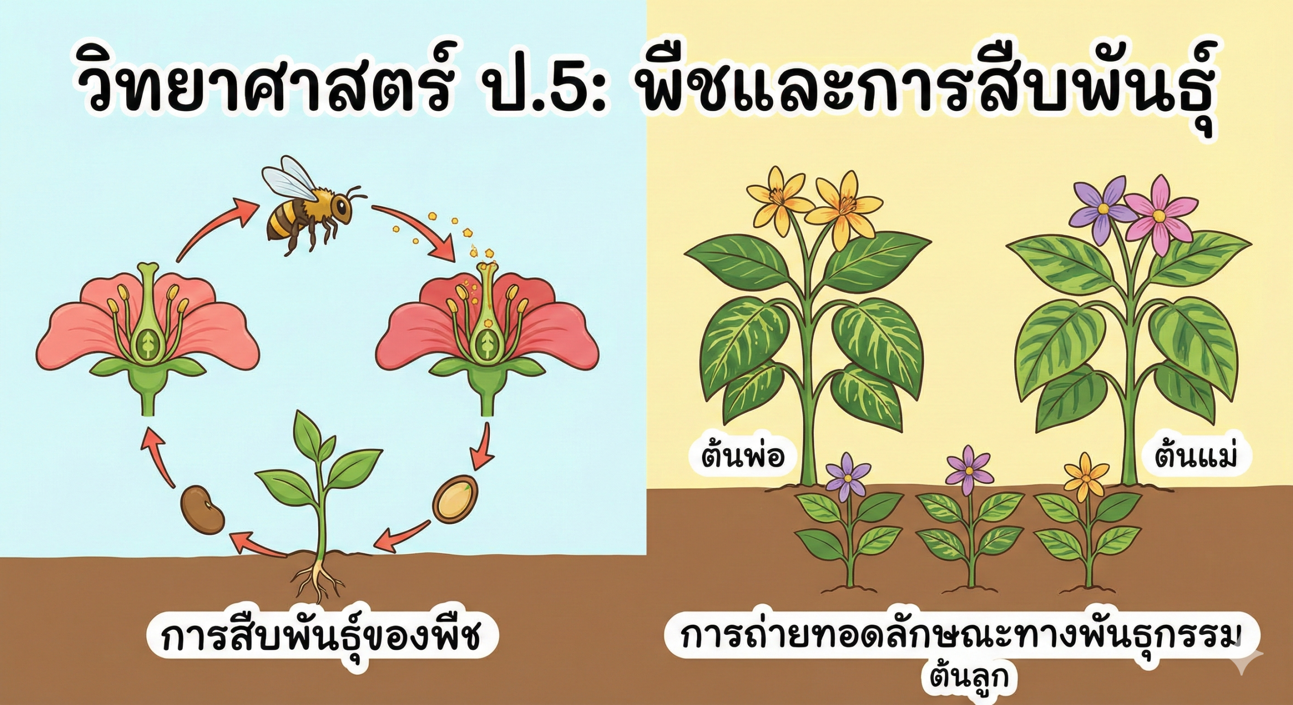 สื่อ ลักษณะทางพันธุกรรม